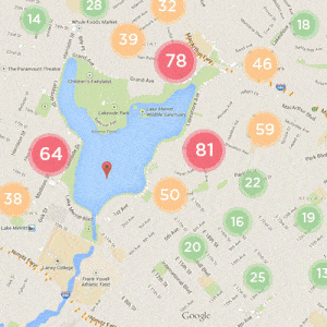 Data Visualization Software Map